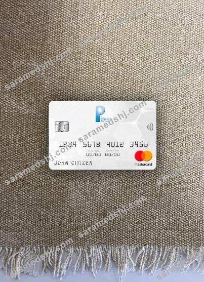 United Kingdom The Pension Service bank mastercard photolook front